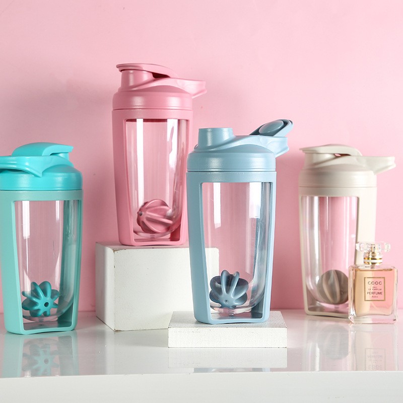 600ML Rounded-bottom shaker bottle